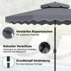 Ombrellone COSTWAY da 300 cm con tetto doppio, ombrellone Anteprima dell’immagine prodotto 8