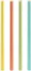 100x Trinkhalme aus Papier für Bubble Tea pastellbunt Ø12mm Produktbild-Vorschau 1