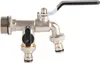 Close-up studio shot of a brass hose splitter. Anteprima dell’immagine prodotto