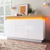 okwish Kommode Sideboard mit viel Stauraum, Schrank mit 2 Produktbild-Vorschau 3