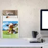 Portadepliant Relaxdays A4 / DIN lungo, 3 ripiani, Anteprima dell’immagine prodotto 5