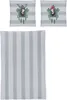 Irisette Feinbiber Bettwäsche Set Panda 8490 grün 135 x 200 Produktbild-Vorschau 1