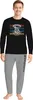 Harry Potter Schlafanzug für Herren - Hogwarts Pyjama Set Produktbild-Vorschau 3