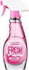 A pink Moschino Fresh Couture Eau de Toilette bottle with a white spray nozzle. Podgląd zdjęcia produktu