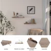 EUGAD, 1 mensola a parete, scaffale, legno, rovere, Anteprima dell’immagine prodotto 9
