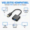 HDMI auf VGA Adapter 1080p – HDMI Stecker auf VGA Buchse Produktbild-Vorschau 3