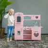 Banditen und Engel Kinderküche aus Holz, Vintage-Rosa, ab 3 Produktbild-Vorschau 2