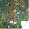 MuchoWow® Poster Bauerngarten mit Sonnenblumen - Gustav Produktbild-Vorschau 1