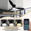 Jayseuw ventilateur de plafond LED plafonnier ventilateur Voir les images du produit 3