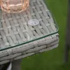 Outsunny 3-tlg. Balkonmöbel Set Sitzgruppe Rattan Gartenset Produktbild-Vorschau 8