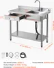 Lavello SucceBuy in acciaio inox (100 x 50 x 94 cm), Anteprima dell’immagine prodotto 7