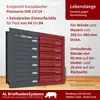 7er Briefkastenanlage für Mauerdurchwurf RAL 7016 Anthrazit Produktbild-Vorschau 3