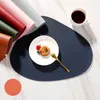 4Stück Tischsets,Abwaschbar Rund Doppelseitigen rutschfest Produktbild-Vorschau 5