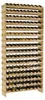 Weinregal NAVARRA aus Holz | HxBxT 219x103x28cm | 160 Produktbild-Vorschau 1