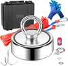 SucceBuy 1200lbs Magnet Fishing Kit, oboustranné Náhled obrázku produktu 1
