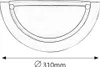 Rabalux 5161 Wandleuchte Ufo, E27, weiß, rund, Standard, Produktbild-Vorschau 3