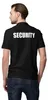 Security Poloshirt schwarz Polohemd Druck Brust & Rücken - Produktbild-Vorschau 4