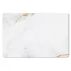MuchoWow® Mauspad Mousepad Marmor - Gold - Weiß - Luxus Produktbild-Vorschau 1