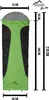 normani Ultralight-Schlafsack (RV rechts) Produktbild-Vorschau 4