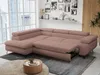 Ecksofa Sofa Rosa, Wohnlandschaft L-Form mit Schlaffunktion Produktbild-Vorschau 4