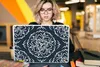 MuchoWow® Laptop Aufkleber Sticker Cover Muster - Blume - Produktbild-Vorschau 5