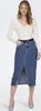 ONLY Jeansrock mit hoher Taille und Schlitz vorne Größe: M Produktbild-Vorschau 4