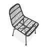 Halmar Gartenstuhl K401 - schwarz / grau Produktbild-Vorschau 9