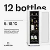 Klarstein vinotéka, 1 zóna, malá, 32 l, skleněné dveře, Náhled obrázku produktu 3