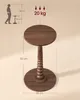 VASAGLE Runder Couchtisch, Beine aus Massivholz, Produktbild-Vorschau 8