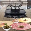 8-dielny raclette s fondue | stolný gril | panvice | Náhľad obrázku produktu 6
