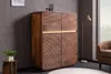 riess-ambiente Highboard MONZA 100cm braun gold massives Produktbild-Vorschau 2