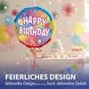 Pinata Happy Birthday Ø44x9cm Papier bunt zum Aufhängen und Produktbild-Vorschau 6