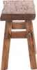HOLZ HOCKER "VINTAGE 40" | Hartholz, 43x45 cm (HxB) | Produktbild-Vorschau 3
