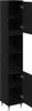 vidaXL Badezimmerschrank Schwarz Eichen-Optik 30 x 30 x 190 Produktbild-Vorschau 4