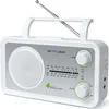 Muse M-051 RW, Tragbar, Analog, FM, MW, Weiß, Drehregler, Produktbild-Vorschau 3