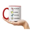 Pflanzen Gießen Pflegen Genießen Tasse Rot Hobby-Gärtner Produktbild-Vorschau 4