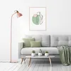 BRILLIANT schlichte Standleuchte Erena in rosa| Fußschalter Produktbild-Vorschau 2
