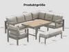 MEXO Gartenmöbel Set für 6-9 Personen, Gartenlounge-Set Produktbild-Vorschau 7