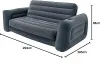 Intex 66552 Aufblasbare 2-Sitzer Schlafcouch Kingsize Produktbild-Vorschau 43