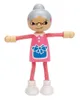 Hape Happy Family Biegepuppe Oma, E3504 Produktbild-Vorschau 3