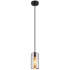 GLOBO 21002H OLLY Hängeleuchte Metall schwarz matt, 1x E27 Produktbild-Vorschau 1
