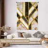 MuchoWow® Wandteppich Wandbehang Marmor - Gold - Design Produktbild-Vorschau 2