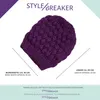 styleBREAKER Damen Strick Beanie Mütze mit Bubblemuster, Produktbild-Vorschau 4