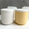 3 Stück Kerzenglas-Formen mit Deckel Silikonform Produktbild-Vorschau 6