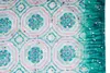 styleBREAKER Dames sjaal met batikprint en metallic Productafbeelding-voorbeeld 2