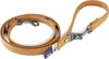 Curli Apple Leather Verstellbare Leine Brown L, Hund, Produktbild-Vorschau 1