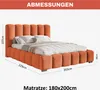 MOTIVENA Grand Bubble Polsterbett 180x200 mit Bettkasten, Produktbild-Vorschau 7