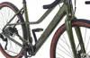 A close-up, studio shot of a green gravel e-bike against a white background. Produktbild-Vorschau