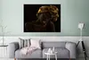 MuchoWow® Poster Frauen - Kopftuch - Gold - Luxus 120x90 cm Produktbild-Vorschau 5