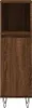 vidaXL Badschrank Braun Eichen-Optik 30x30x100 cm Produktbild-Vorschau 5